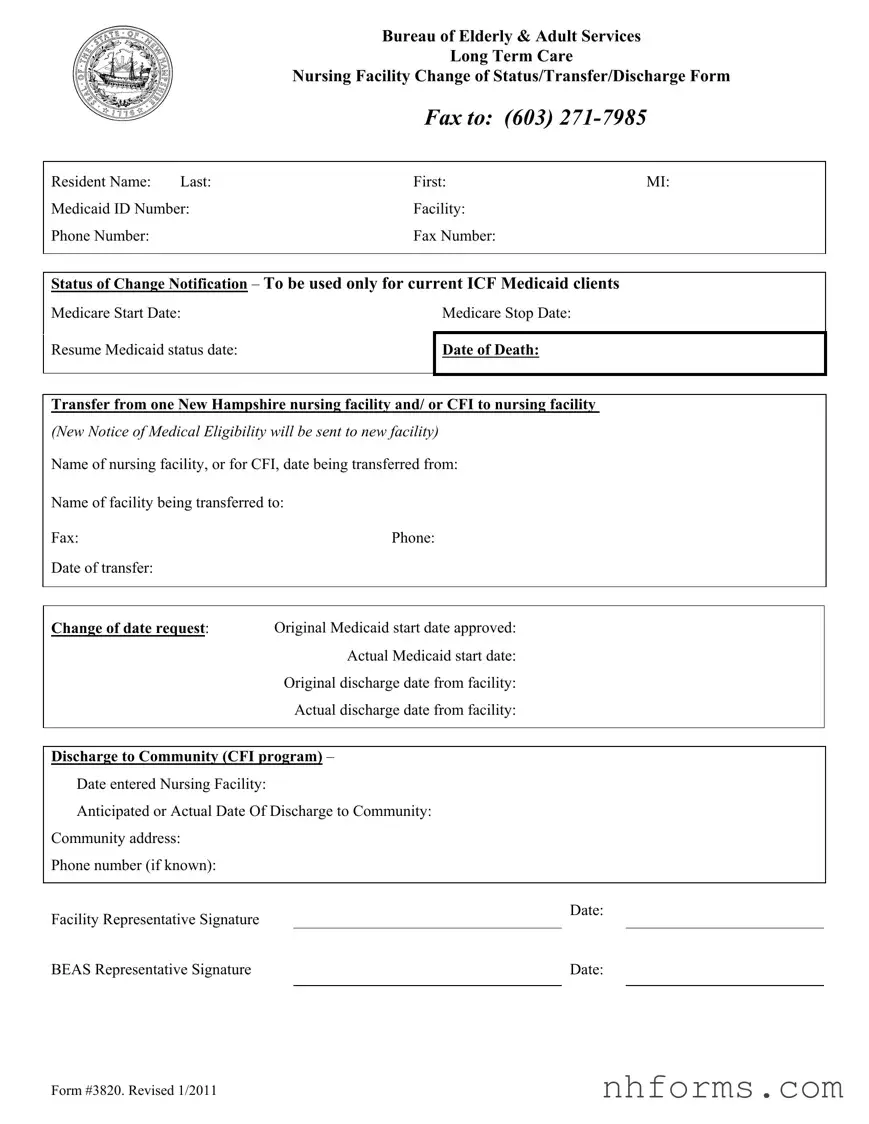 New Hampshire 3820 Template