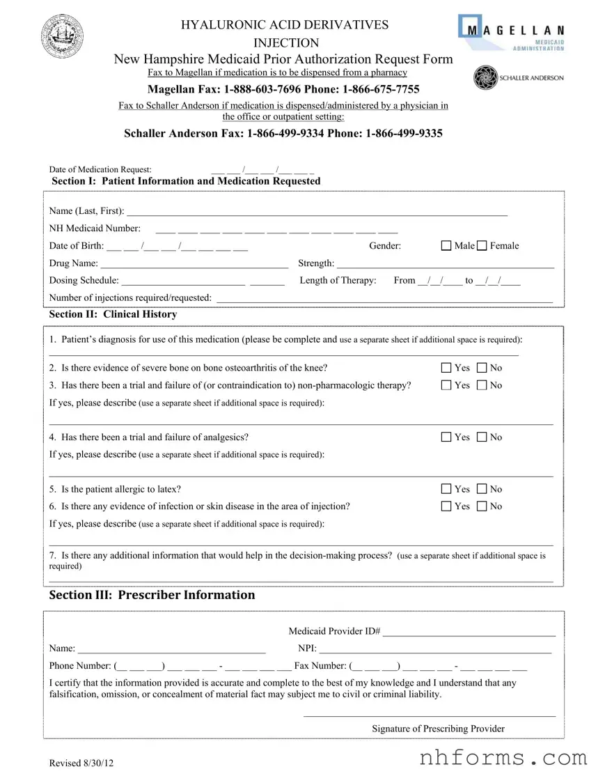 Nh Magellan Medicaid Prior Template
